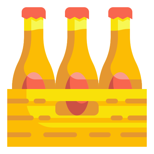 caja de cerveza Wanicon Flat icono