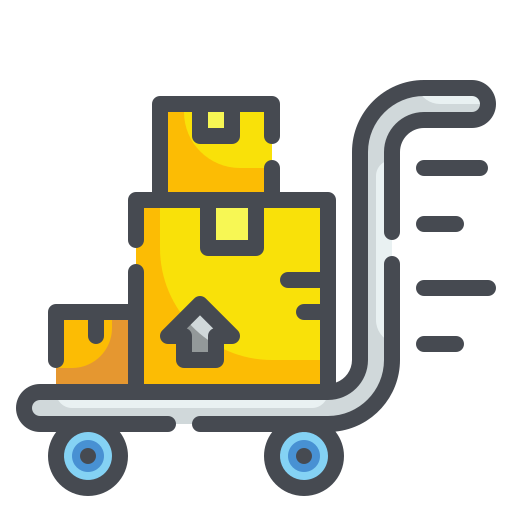 Trolley Wanicon Lineal Color icon