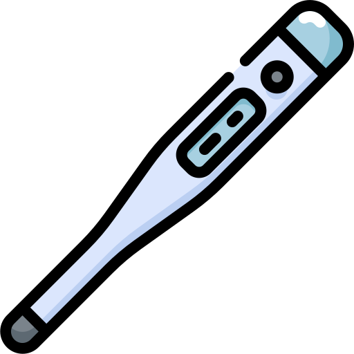 Thermometer Generic Outline Color icon