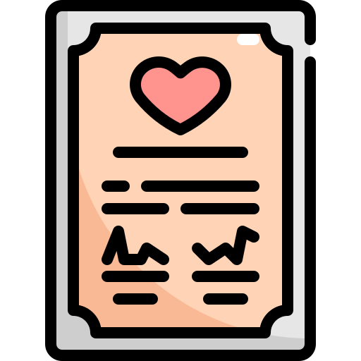 Wedding contract Generic Outline Color icon