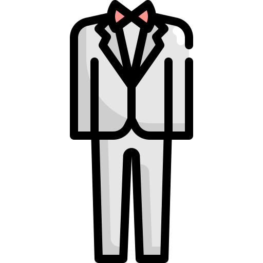 Groom suit Generic Outline Color icon