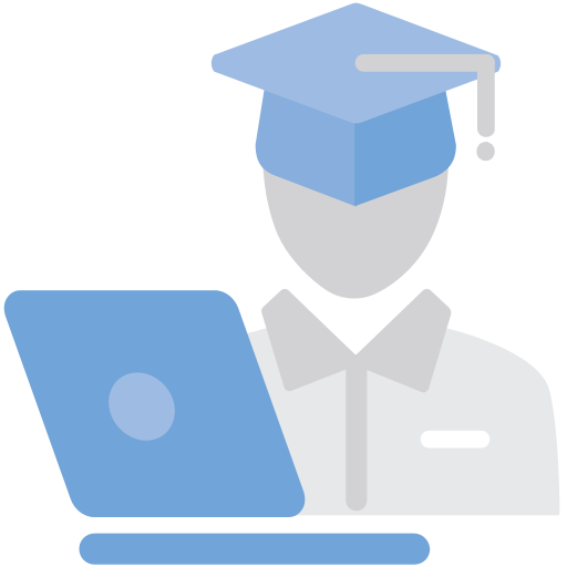 Online education Generic Flat icon