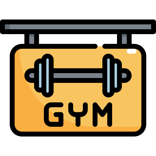 fitnessstudio Generic Outline Color icon