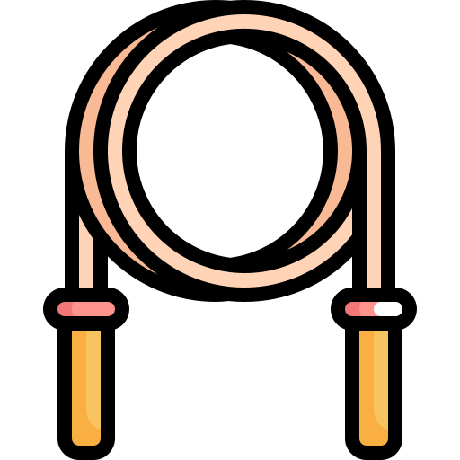 Jump rope Generic Outline Color icon