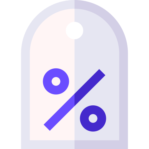 할인 Basic Straight Flat icon