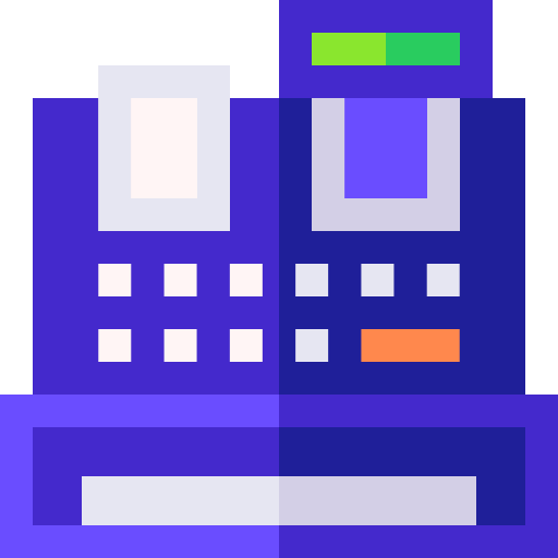 registratore di cassa Basic Straight Flat icona