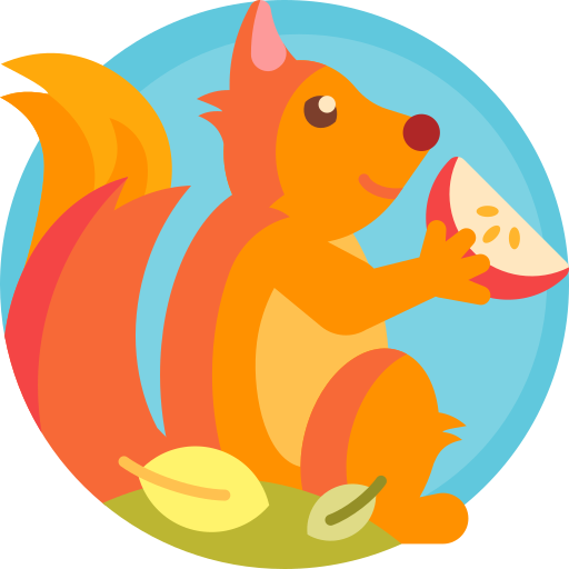 eichhörnchen Detailed Flat Circular Flat icon