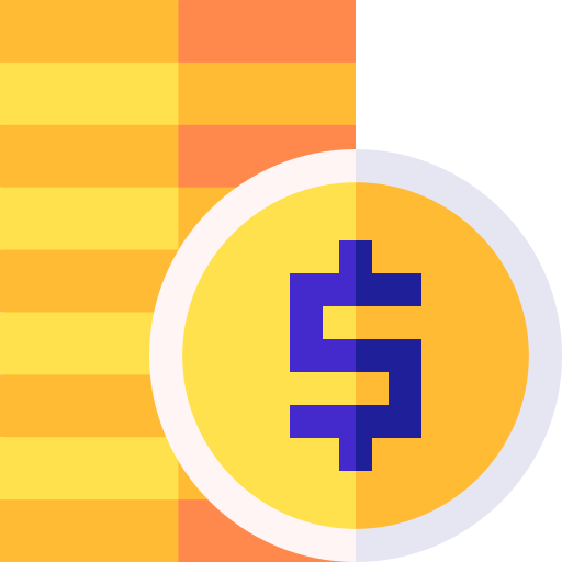 お金 Basic Straight Flat icon