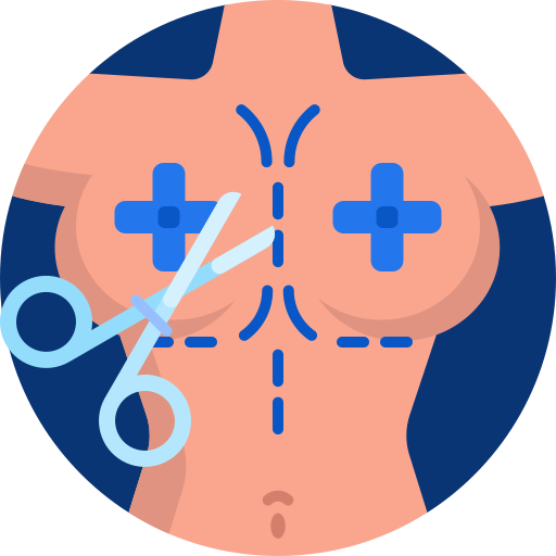 chirurgia plastyczna Detailed Flat Circular Flat ikona