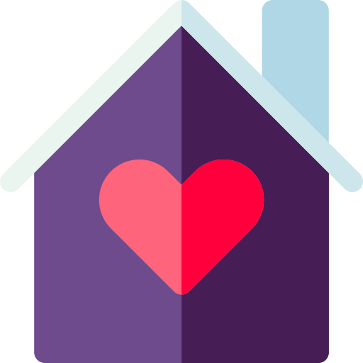 Home Basic Rounded Flat icon