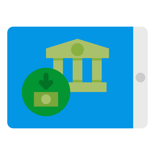 Online banking photo3idea_studio Flat icon