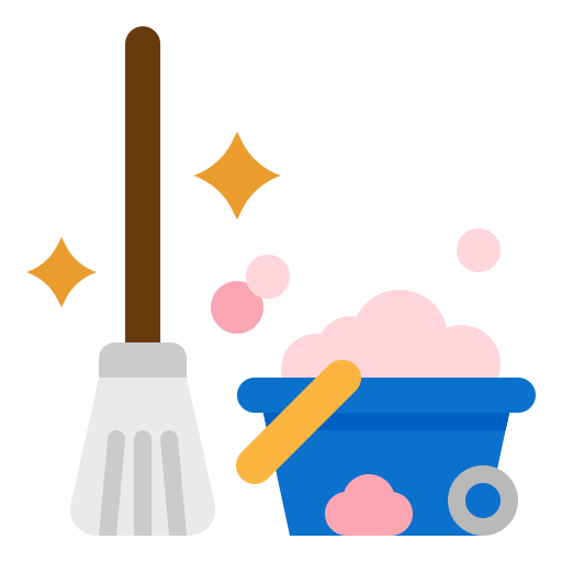 Cleaning mop photo3idea_studio Flat icon