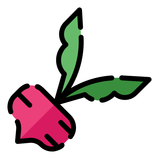 Beetroot Generic Outline Color icon