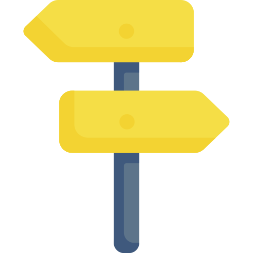 Directional sign Special Flat icon