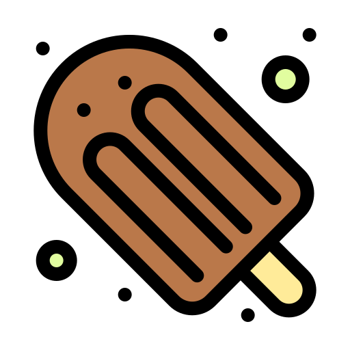 Ice cream Flatart Icons Lineal Color icon