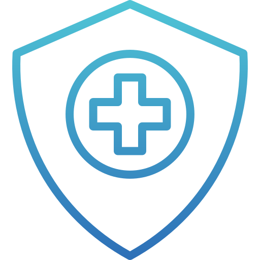 医療保険 Generic Gradient icon