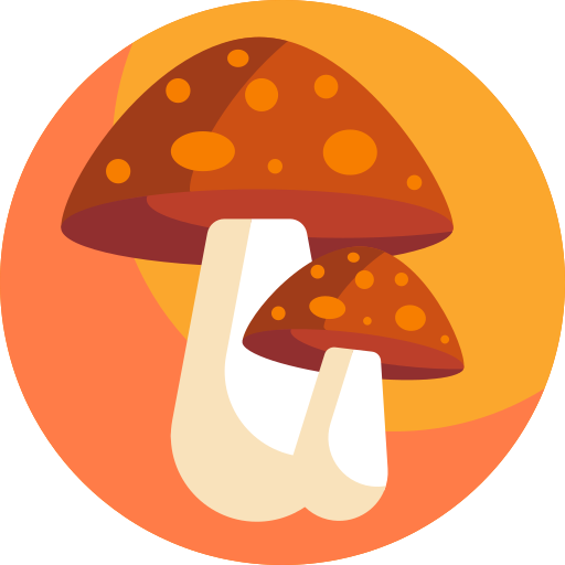 Mushroom Detailed Flat Circular Flat icon
