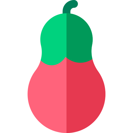 aubergine Basic Rounded Flat icon