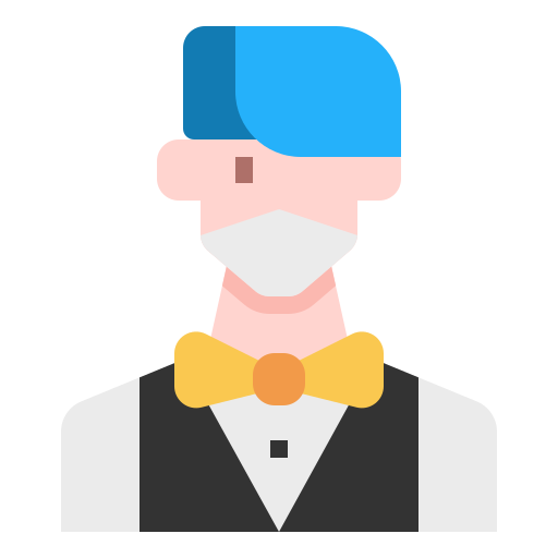 Bartender Linector Flat icon