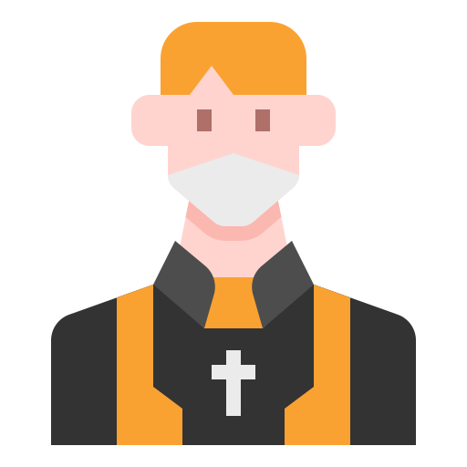 Pastor Linector Flat icon