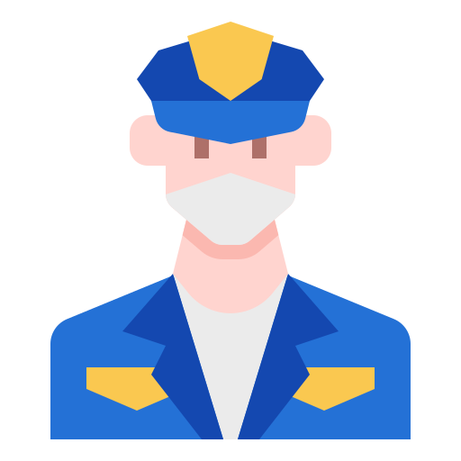 polizei Linector Flat icon