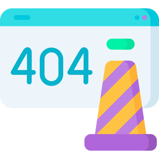 Ошибка 404 Special Flat иконка