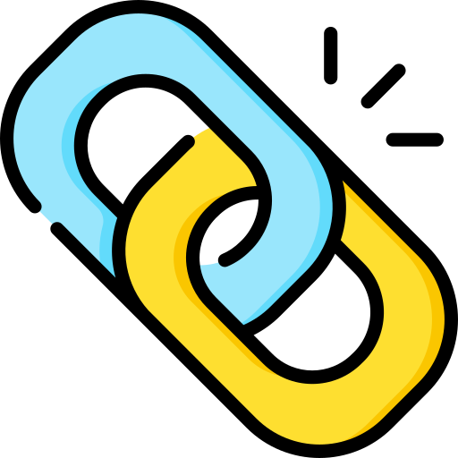 cadena Special Lineal color icono