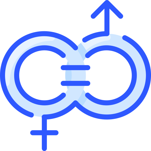 Gender fluid Vitaliy Gorbachev Blue icon