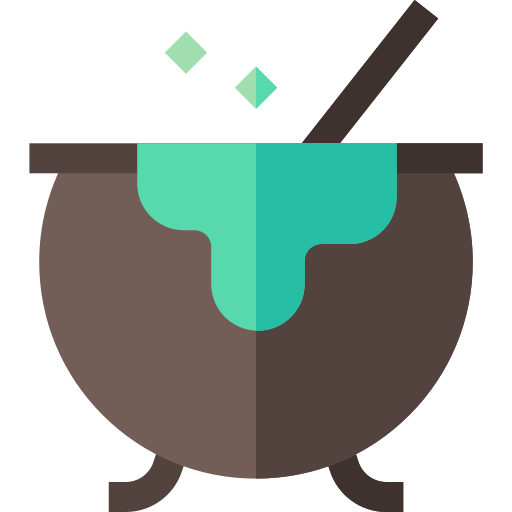Cauldron Basic Straight Flat icon