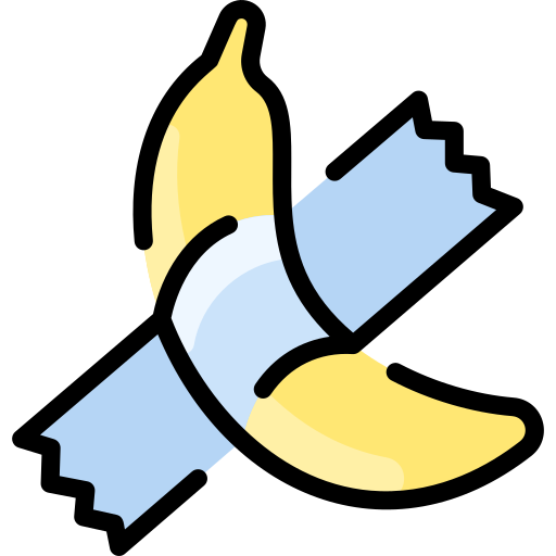 banana Vitaliy Gorbachev Lineal Color icona