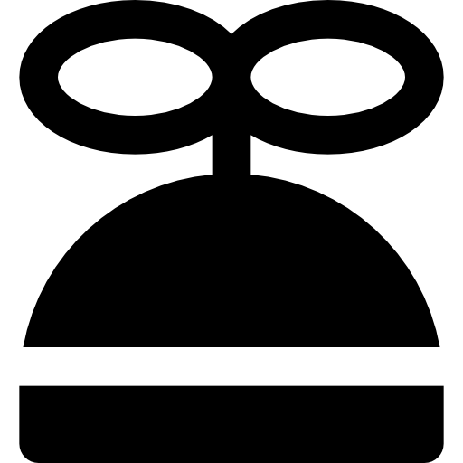 hoed Basic Black Solid icoon