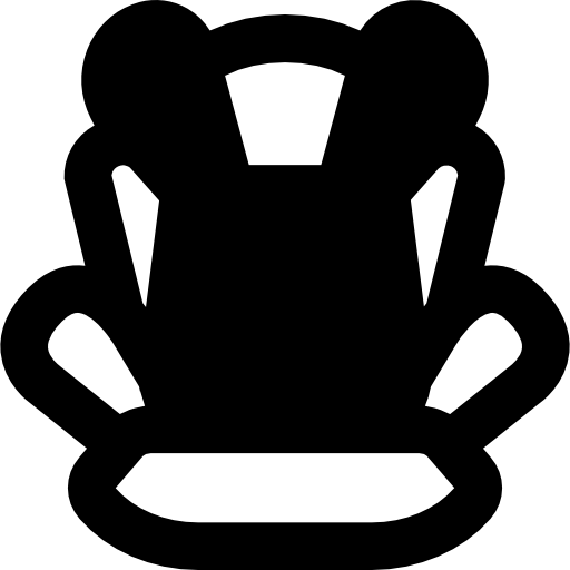 椅子 Basic Black Solid icon