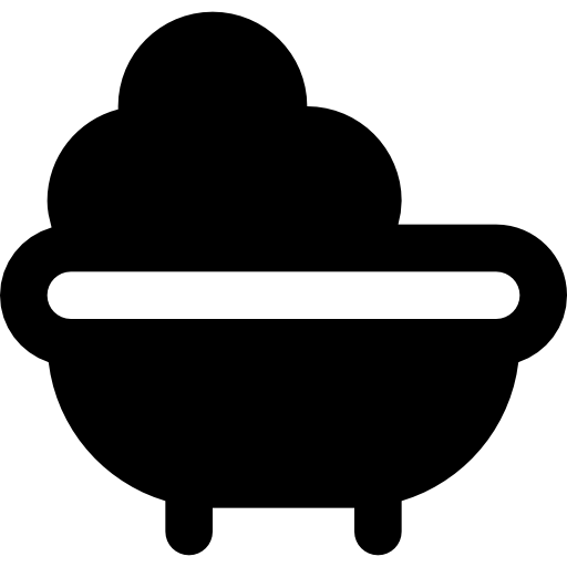 Bath Basic Black Solid icon