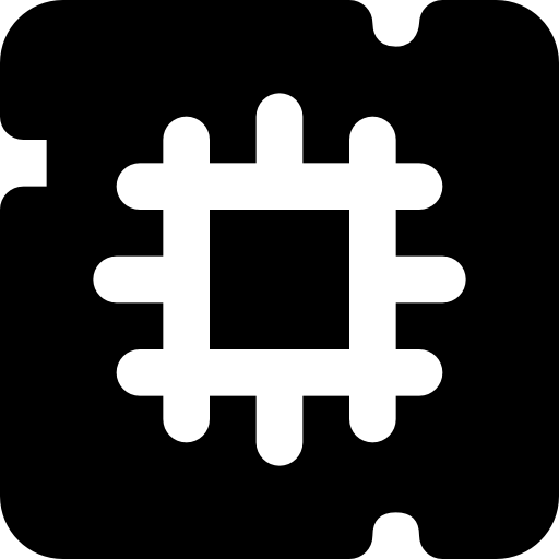 Żeton Basic Black Solid ikona