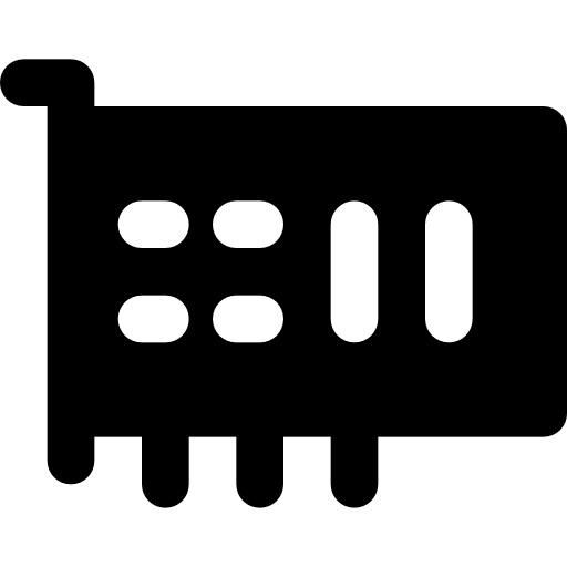 Звуковая карта Basic Black Solid иконка