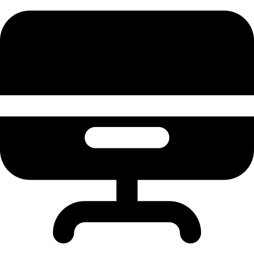 テレビ Basic Black Solid icon