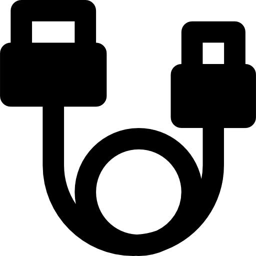 充電器 Basic Black Solid icon