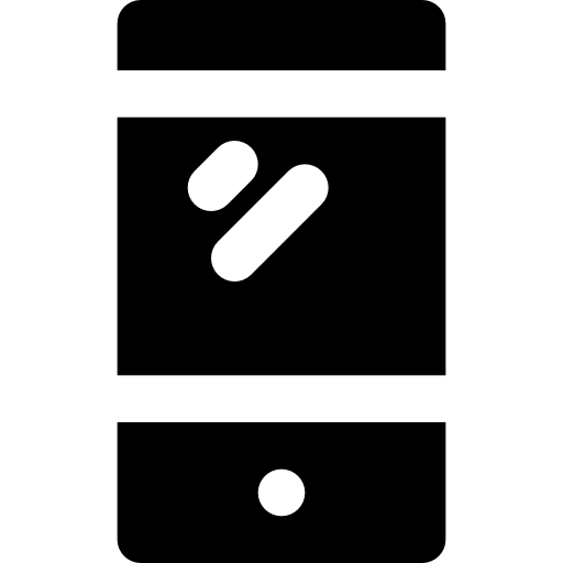 iphone'a Basic Black Solid ikona