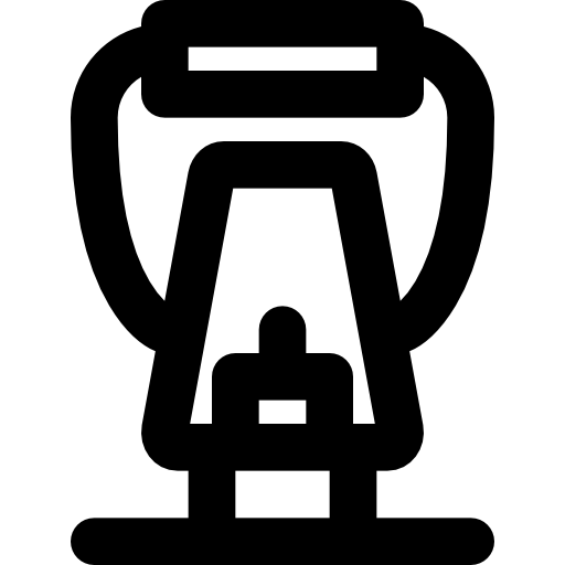 lanterna Basic Black Outline icona