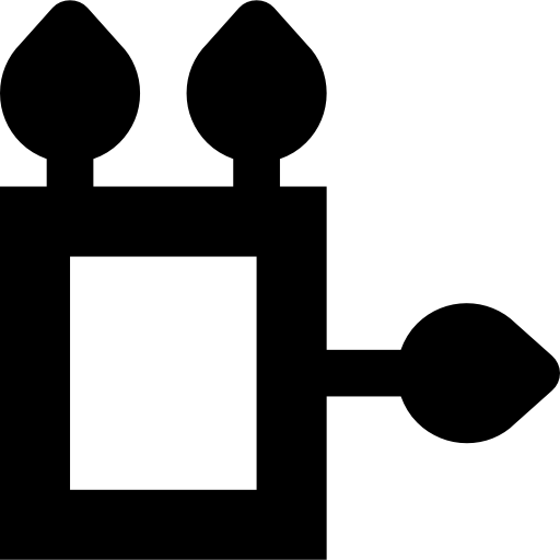 streichhölzer Basic Black Solid icon