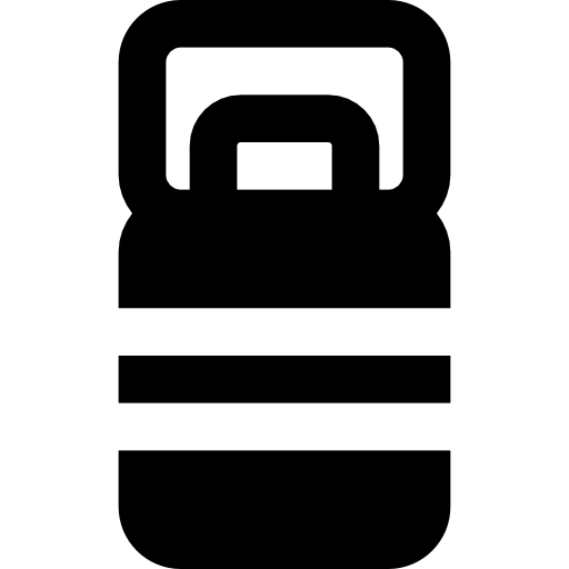 침낭 Basic Black Solid icon