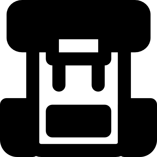 배낭 Basic Black Solid icon