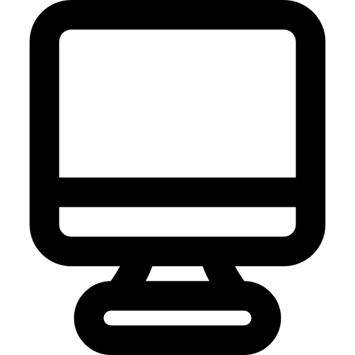 imac Basic Black Outline Icône