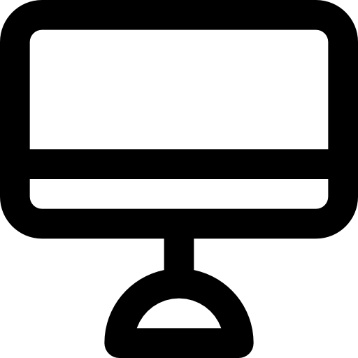 mac Basic Black Outline icona