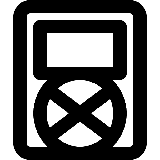 아이팟 Basic Black Outline icon