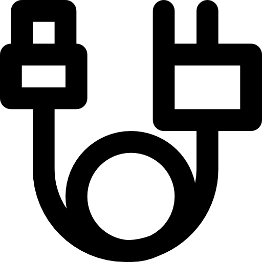 マグセーフ Basic Black Outline icon