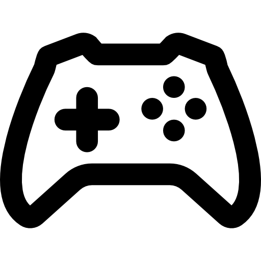 Game controller Basic Black Outline icon