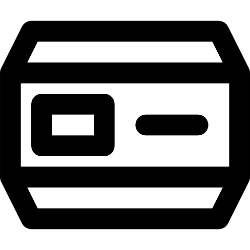 Игровая консоль Basic Black Outline иконка
