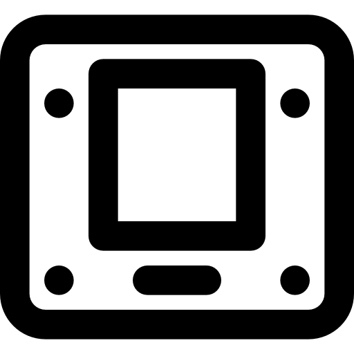 consola de juego Basic Black Outline icono