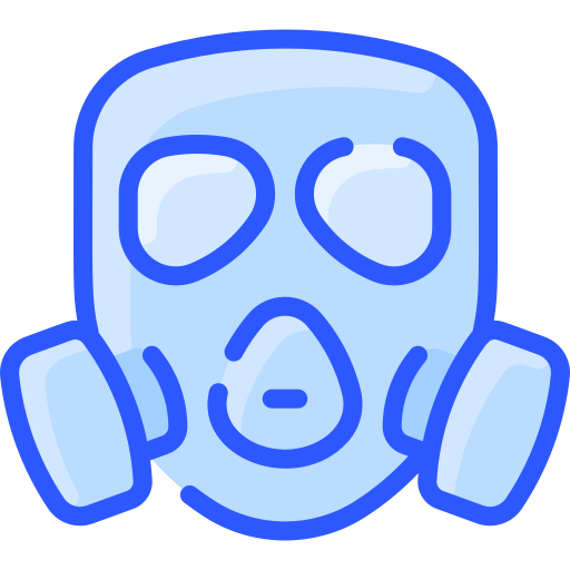 Gas mask Vitaliy Gorbachev Blue icon